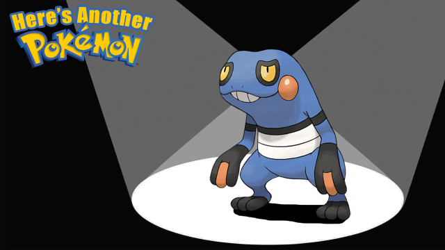 Croagunk Will Stab You With His Poison Fingers