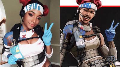 Here Comes The Apex Legends Cosplay