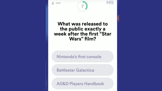 No One Won Last Night’s HQ Trivia, But You Might Have Had A Shot