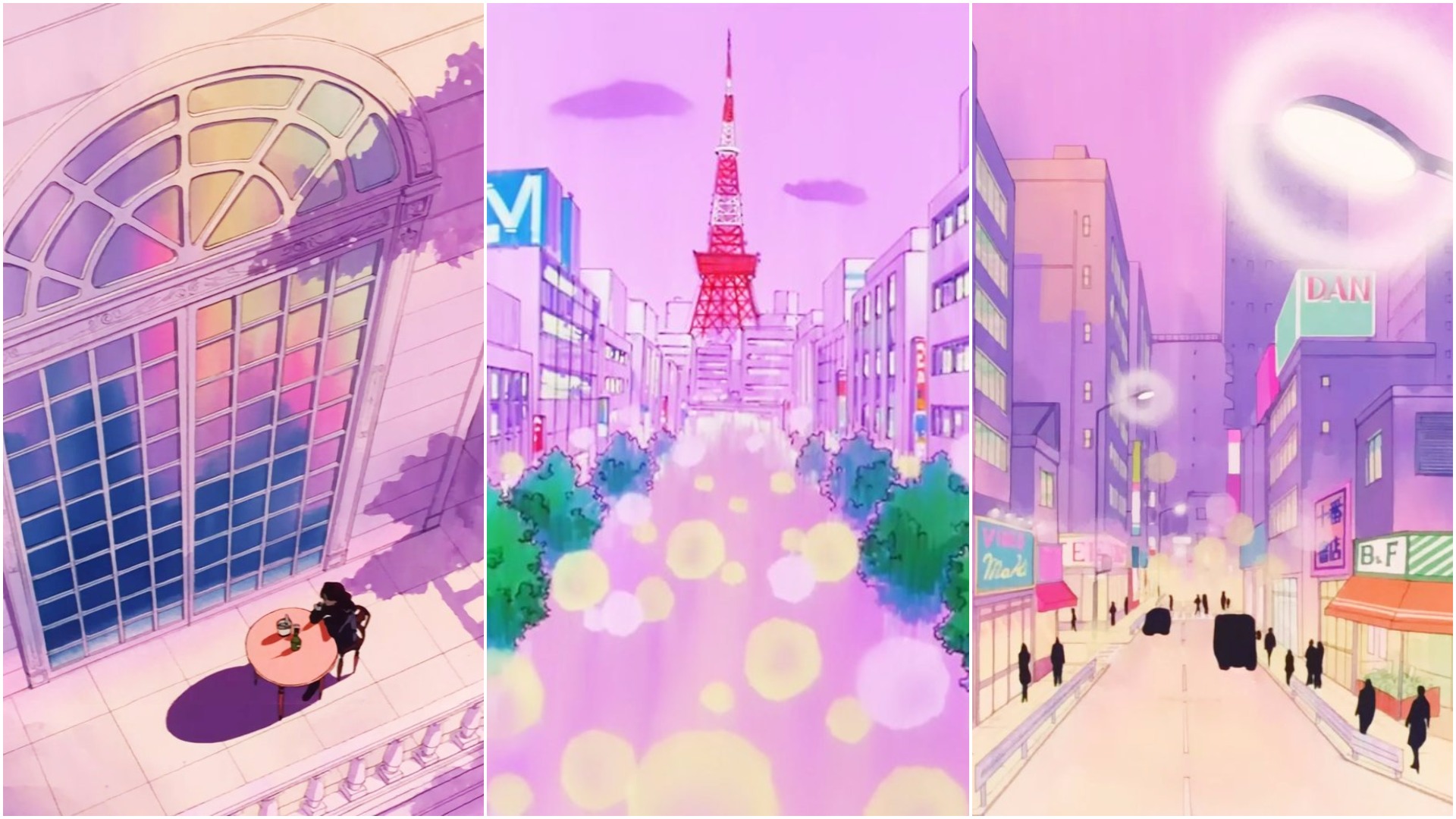 Let’s Admire Sailor Moon Anime Backgrounds