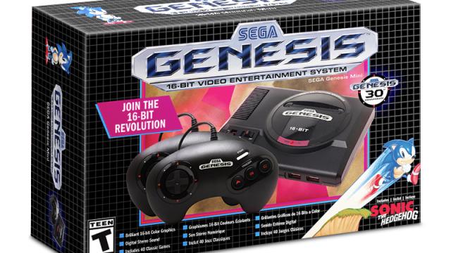 Sega Will Release The Genesis Mini On September 19