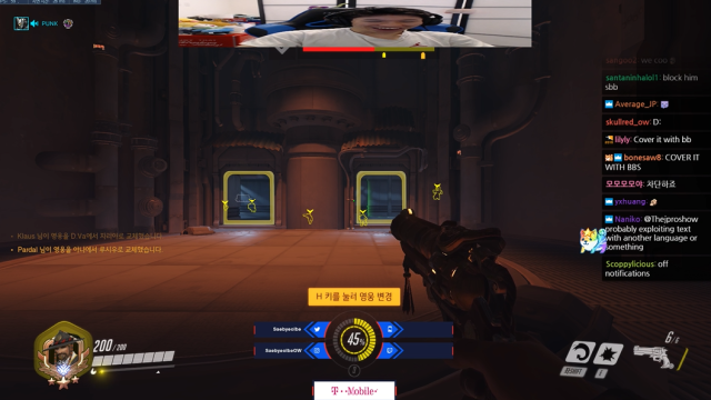 Overwatch Pro Blocks Racist Message With His Own Face During Stream