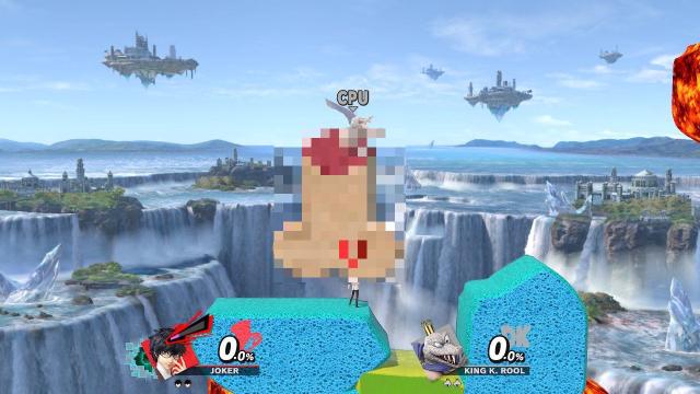 Smash Bros. Update Goes Live, Penis Stages Immediately Erected