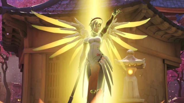 Overwatch Players Are Recreating Mercy’s Old Ultimate In The Game’s Workshop