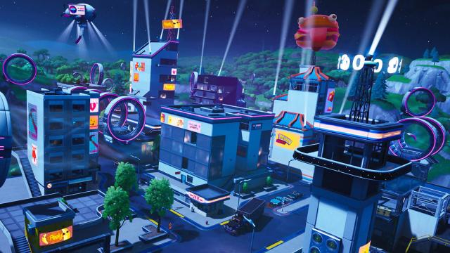 Fortnite’s New Season Gives Tilted Towers A Cyberpunk Overhaul