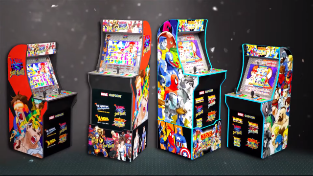 Arcade1Up Announces Ms. Pac-Man, Marvel Vs. Capcom Cabinets