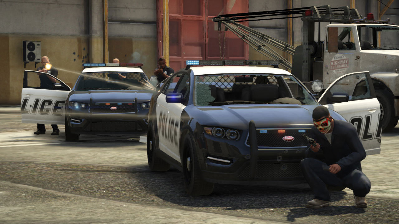 Grand Theft Auto V on PlayStation 3. (Screenshot: Rockstar Games)