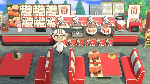KFC Opens A Virtual Restaurant In Animal Crossing: New Horizons