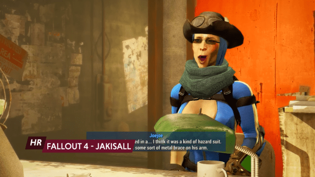 Fallout NPC Is Quite Expressive