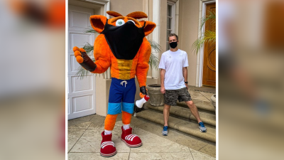 10 Questions I Have About This Weird Crash Bandicoot Mascot Photo