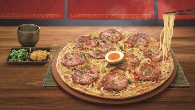 In Taiwan, Pizza Hut Created Ramen Pizza