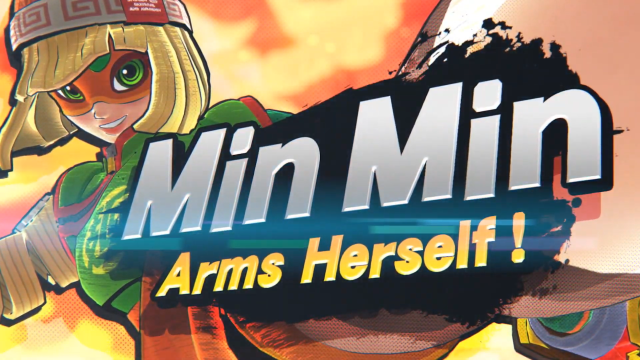 Min Min From Arms Will Be The Next Smash Bros. Fighter