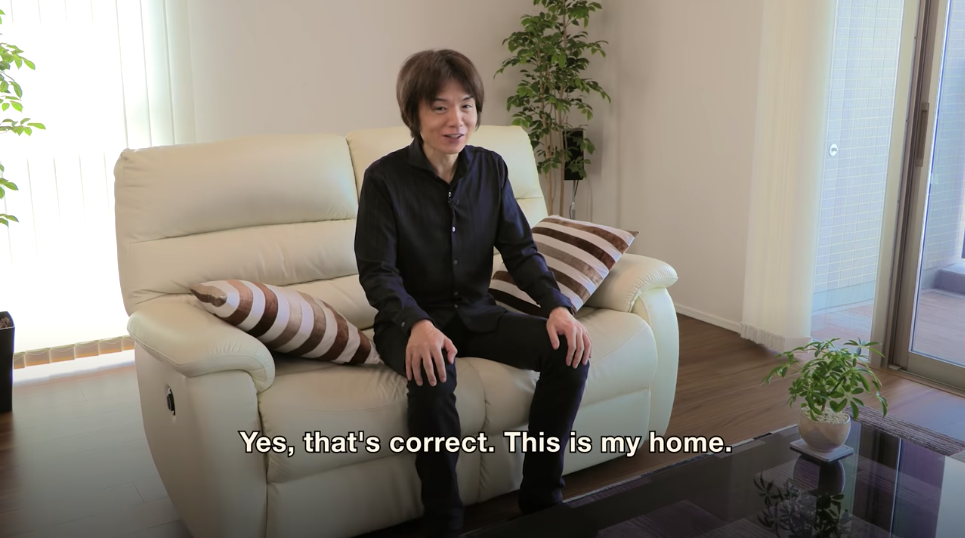 Let’s Check Out Masahiro Sakurai’s Living Room!