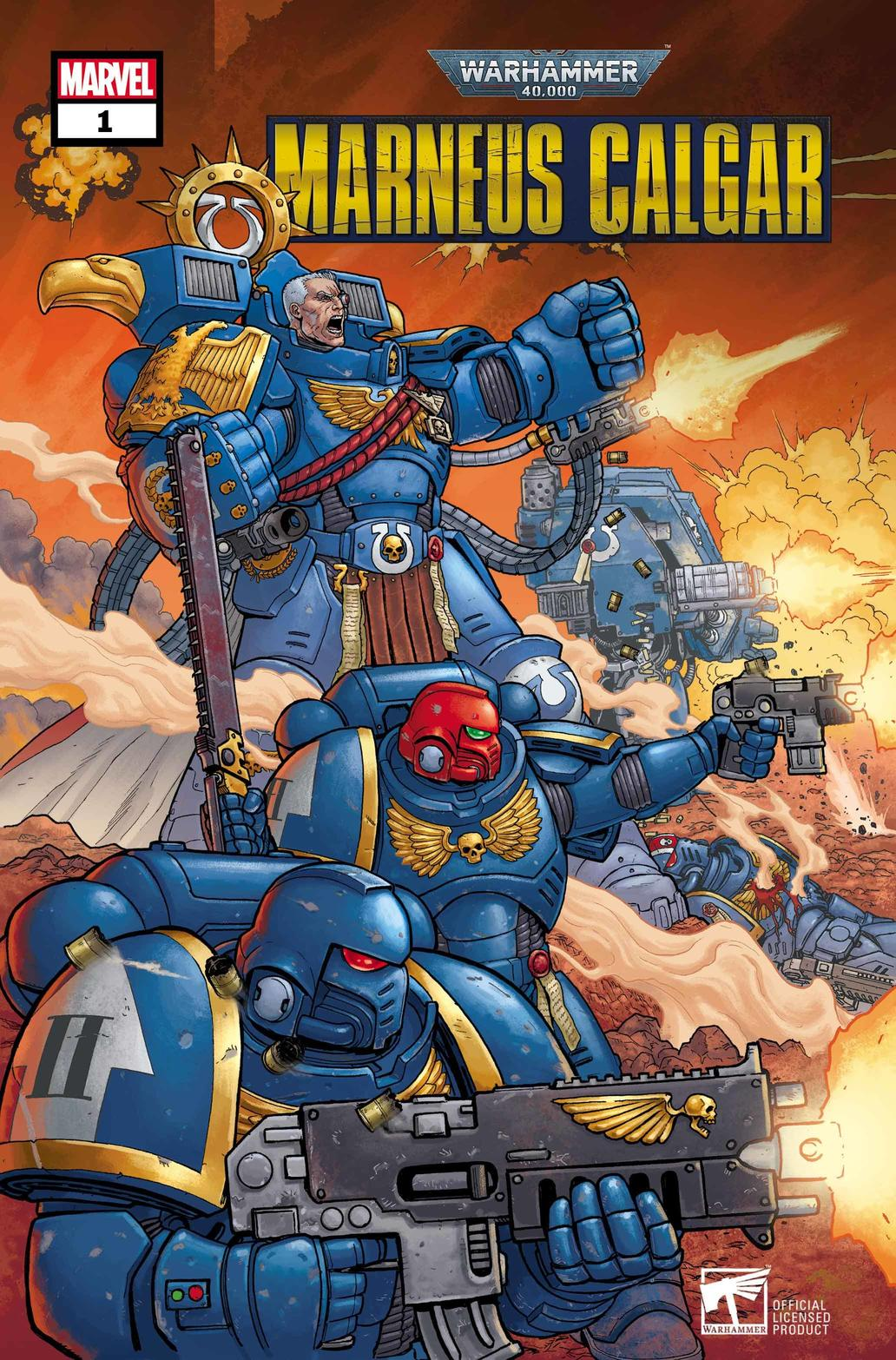 Marvel’s First Warhammer 40K Comic Is All About the Ultramarines