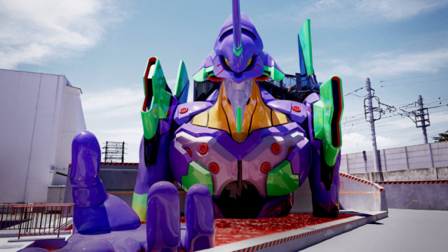 New Giant Evangelion Attraction Opening In Japan