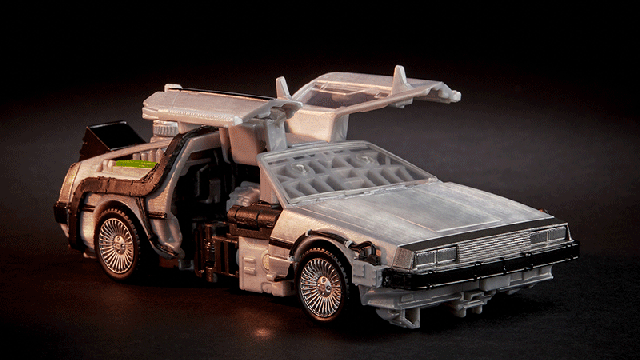 Transformers Meets Back To The Future With A Robot DeLorean