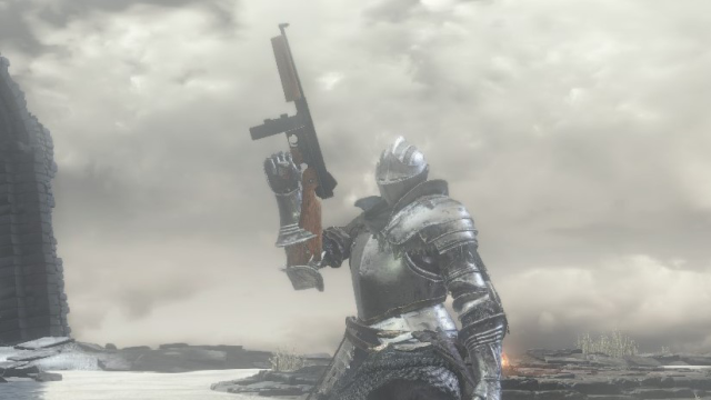 Dark Souls Is Presumably Easier With Assault Rifles
