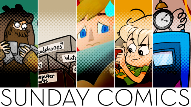 Sunday Comics: I Have To Be There!