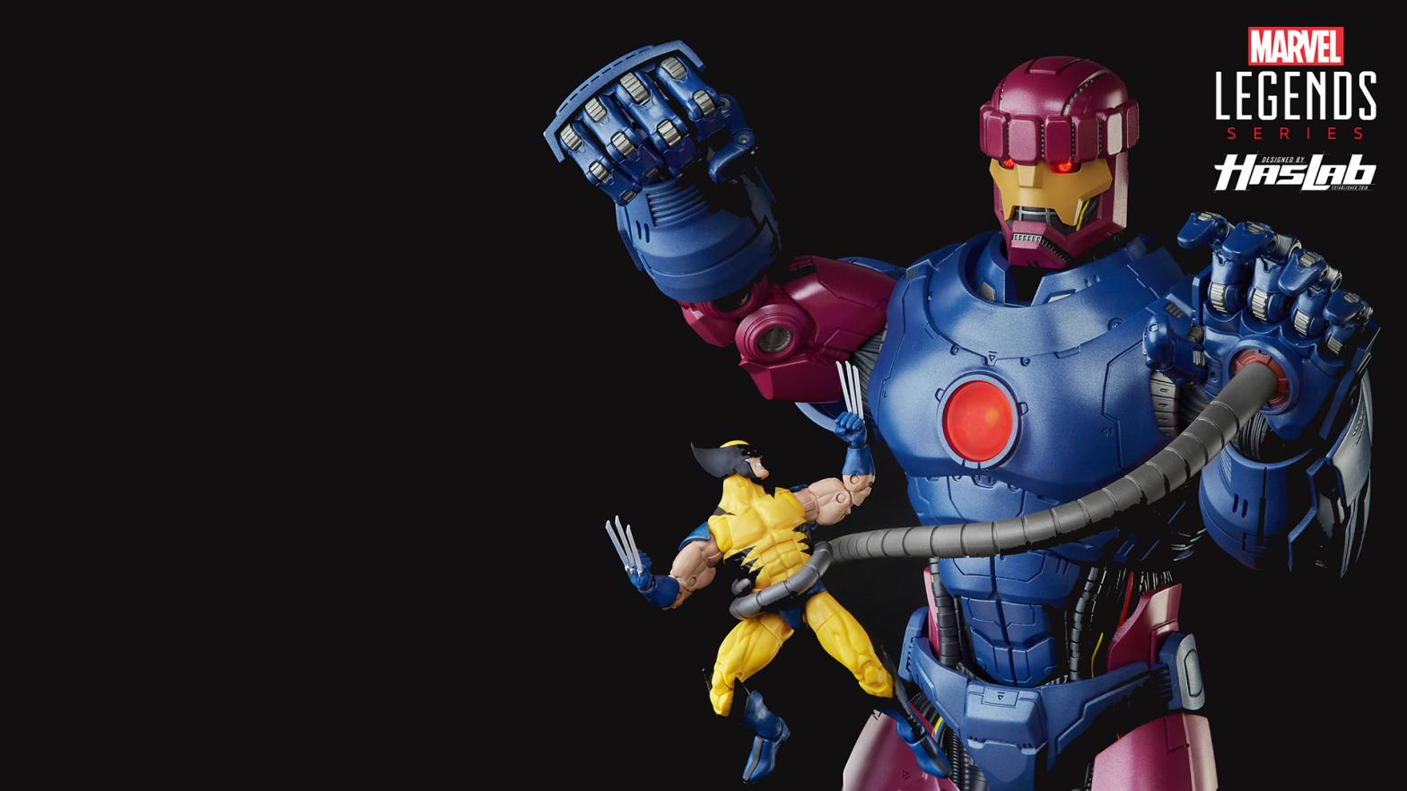 Pictured with six-inch Wolverine, not included.  (Photo: Hasbro)
