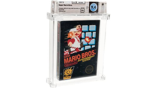 Rare Copy Of Super Mario Bros. Sells At Auction For Record-Breaking $US114,000
