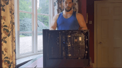 Hey Let’s Watch Henry Cavill Building A Gaming PC