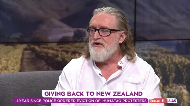 Gabe Newell Has Been In New Zealand For Months Because Of COVID-19