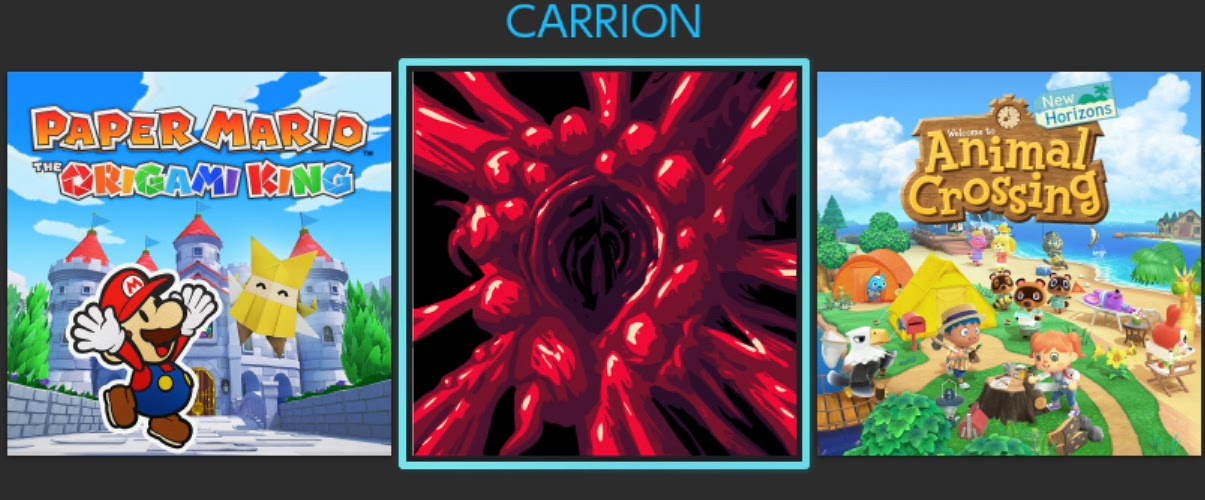 Carrion’s Current Switch Icon Is A Monster Vagina