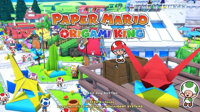 Paper Mario: The Origami King Is A Rare Game I Actually Want To 100%