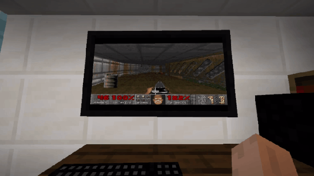 You Can Play Doom (And Loads Of Other Games) Inside Minecraft