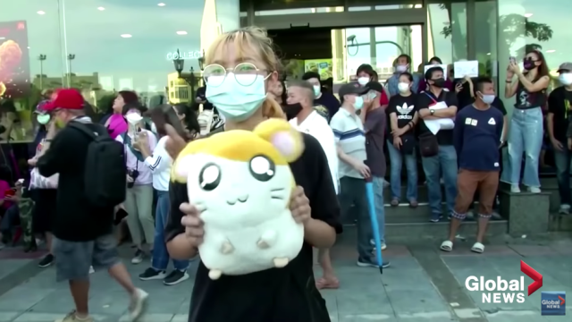 Cute Anime Character Used In Thailand’s Democracy Protests