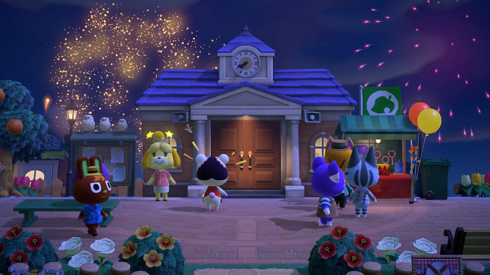 It's a celebration!  (Screenshot: Nintendo)