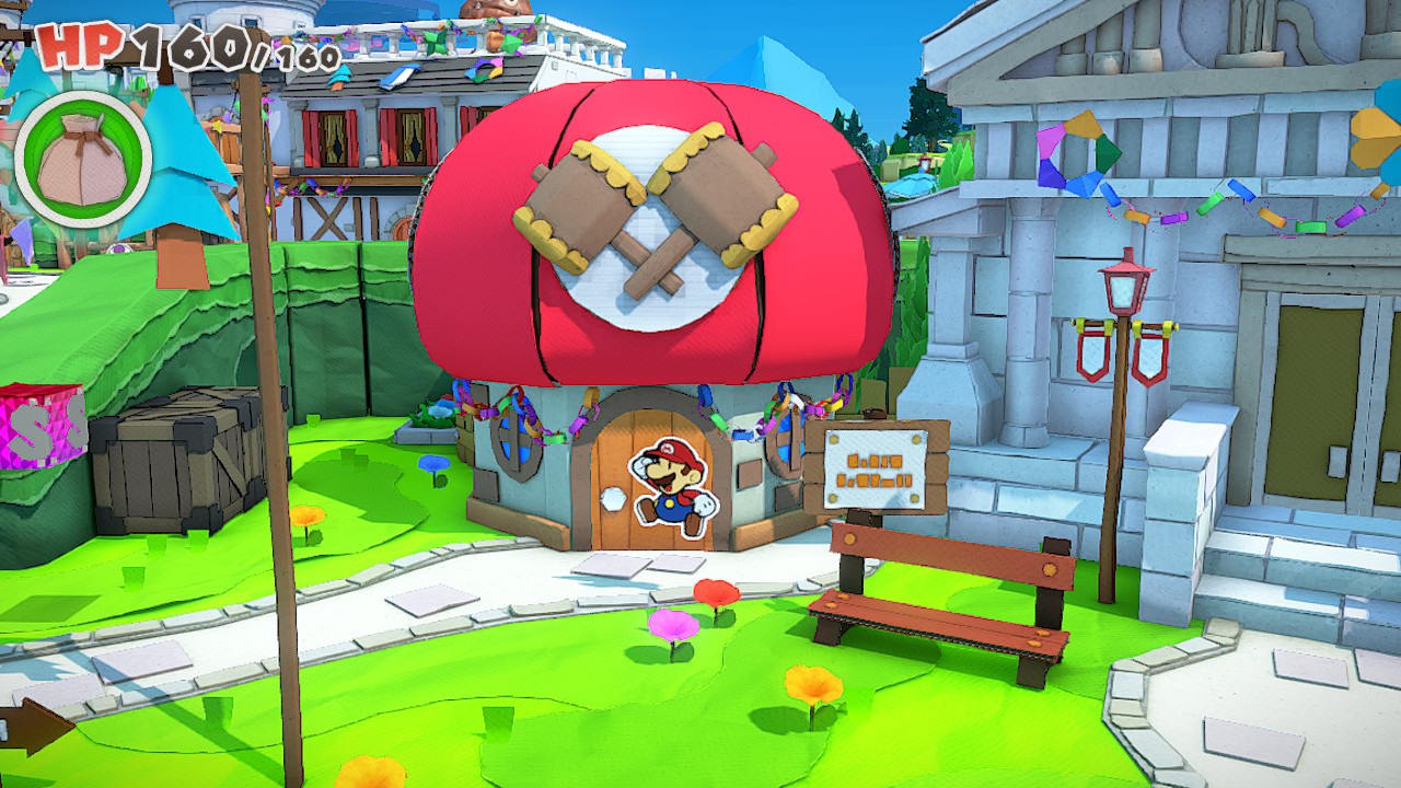 The Battle Lab in Toad Town (Screenshot: Nintendo / Kotaku)