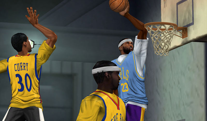 Screenshot: NBA Street Vol. 2 Legendary Edition