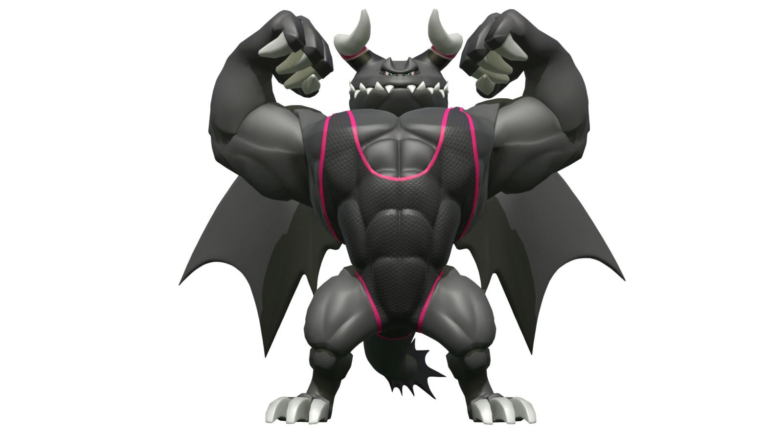 This is the ideal male body. You may not like it, but this is what peak performance looks like. (Image: Nintendo)