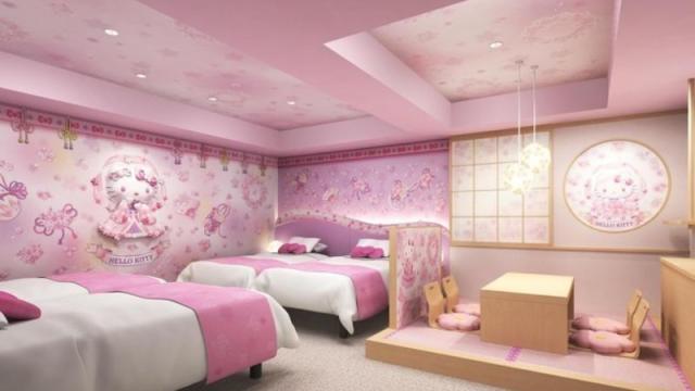 Check Out These Hello Kitty Hotel Rooms