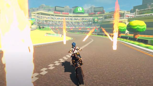 Mario Kart Mod Adds A Racetrack To Breath Of The Wild