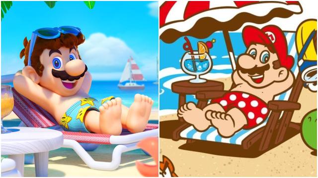 Nintendo, It Seems, Has Removed Mario’s Nipples