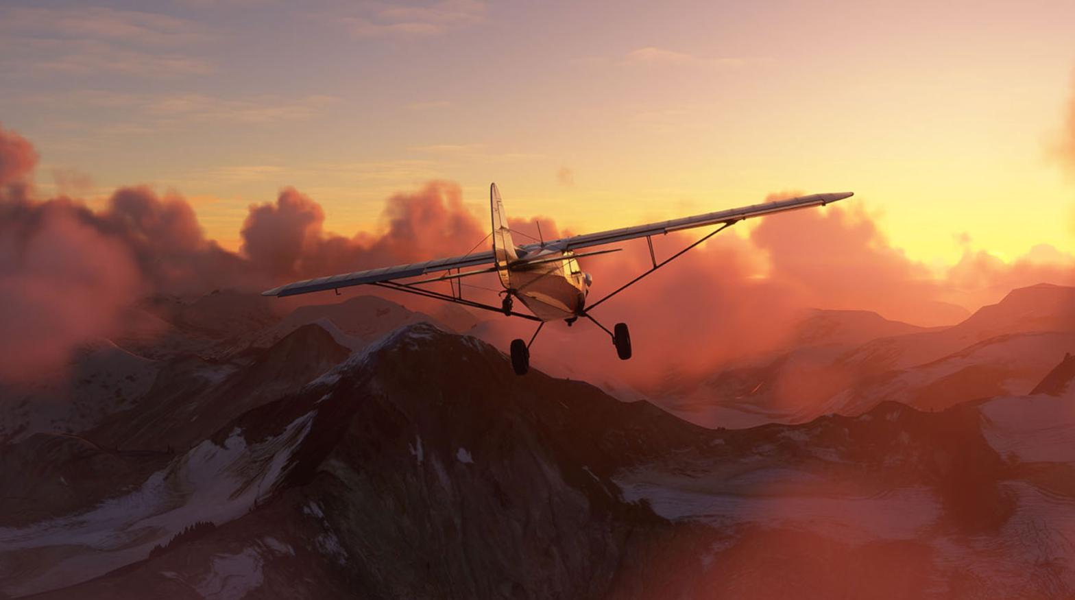 Screenshot: Flight Simulator