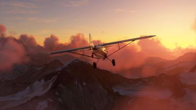 If Microsoft Flight Simulator Looks Frozen After You Start It, Relax