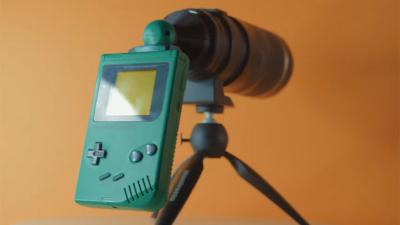 A DSLR Lens On A Game Boy Continues To Rule
