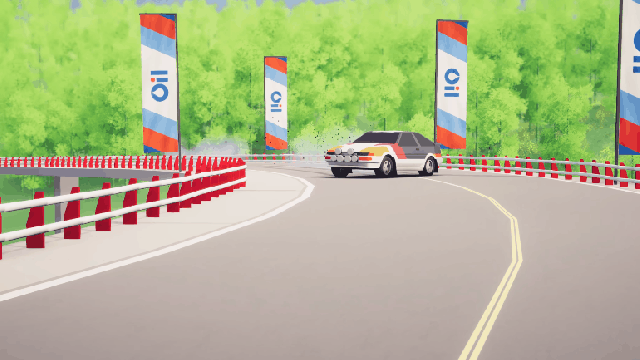 Art Of Rally, A Minimal Driving Game, Looks Fantastic