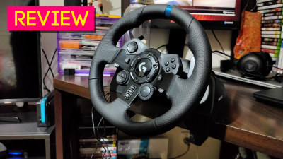 Logitech’s G923 Trueforce Wheel Brings Bougie To Racing Games