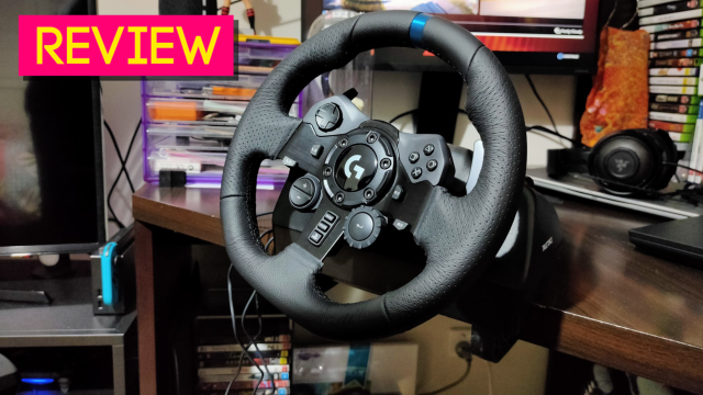 Logitech G923 TRUEFORCE Racing Wheel and Pedals for PlayStation 5
