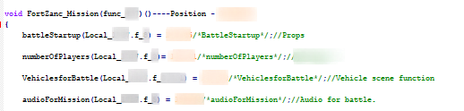 Some of the code connected to this new secret mission. (Screenshot: The Game File Gurus)