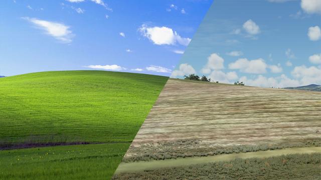 You Can Fly Into The Windows XP Wallpaper In Flight Simulator
