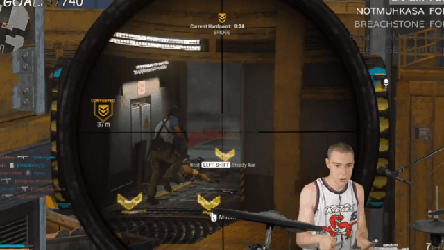 Streamer Drums His Way To Improbable Call Of Duty Headshot