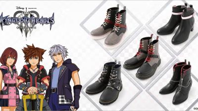 The Official Kingdom Hearts III Boots Are What You’d Expect