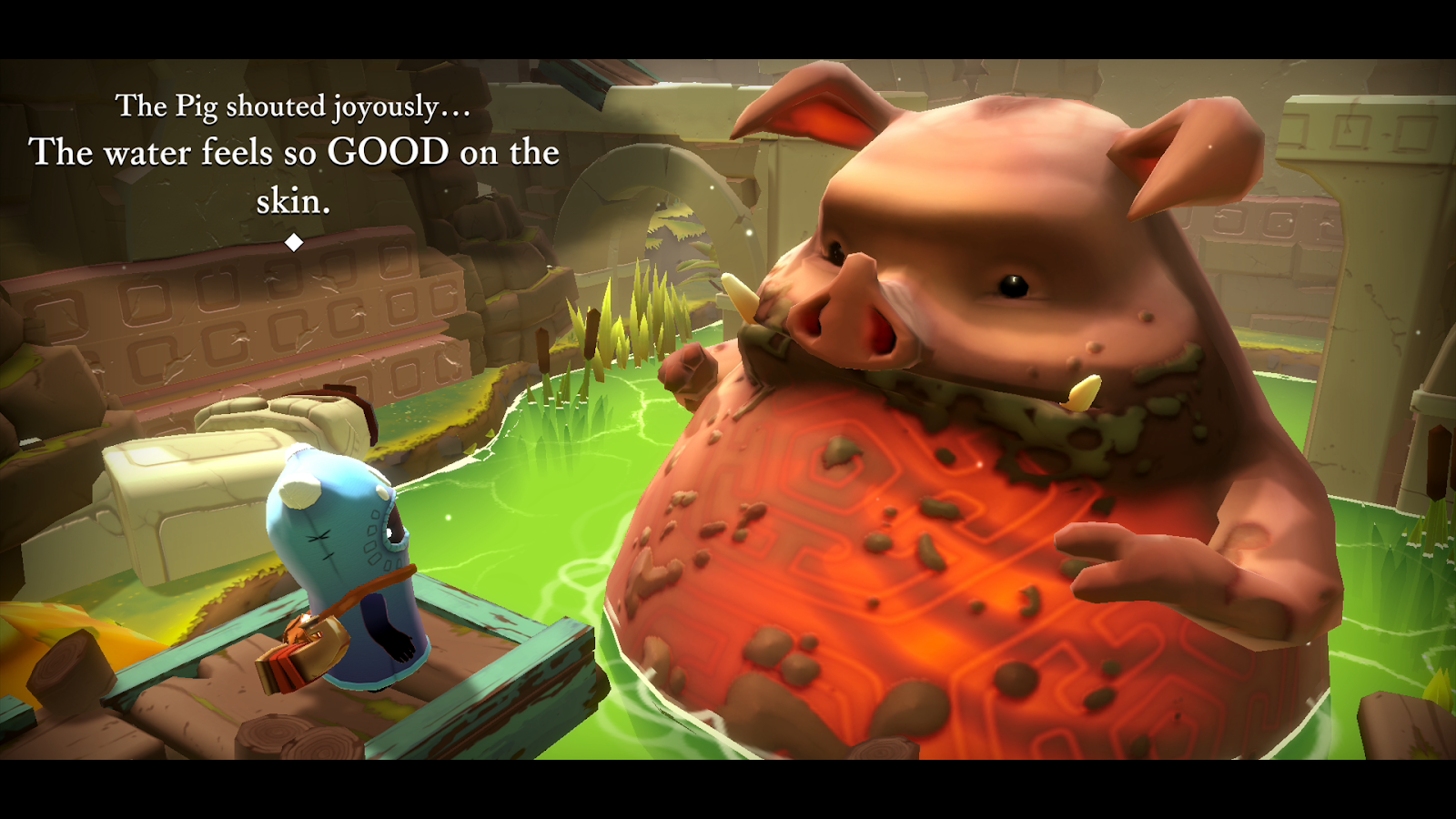 You can be a big pig too.  (Screenshot: Hello Games)