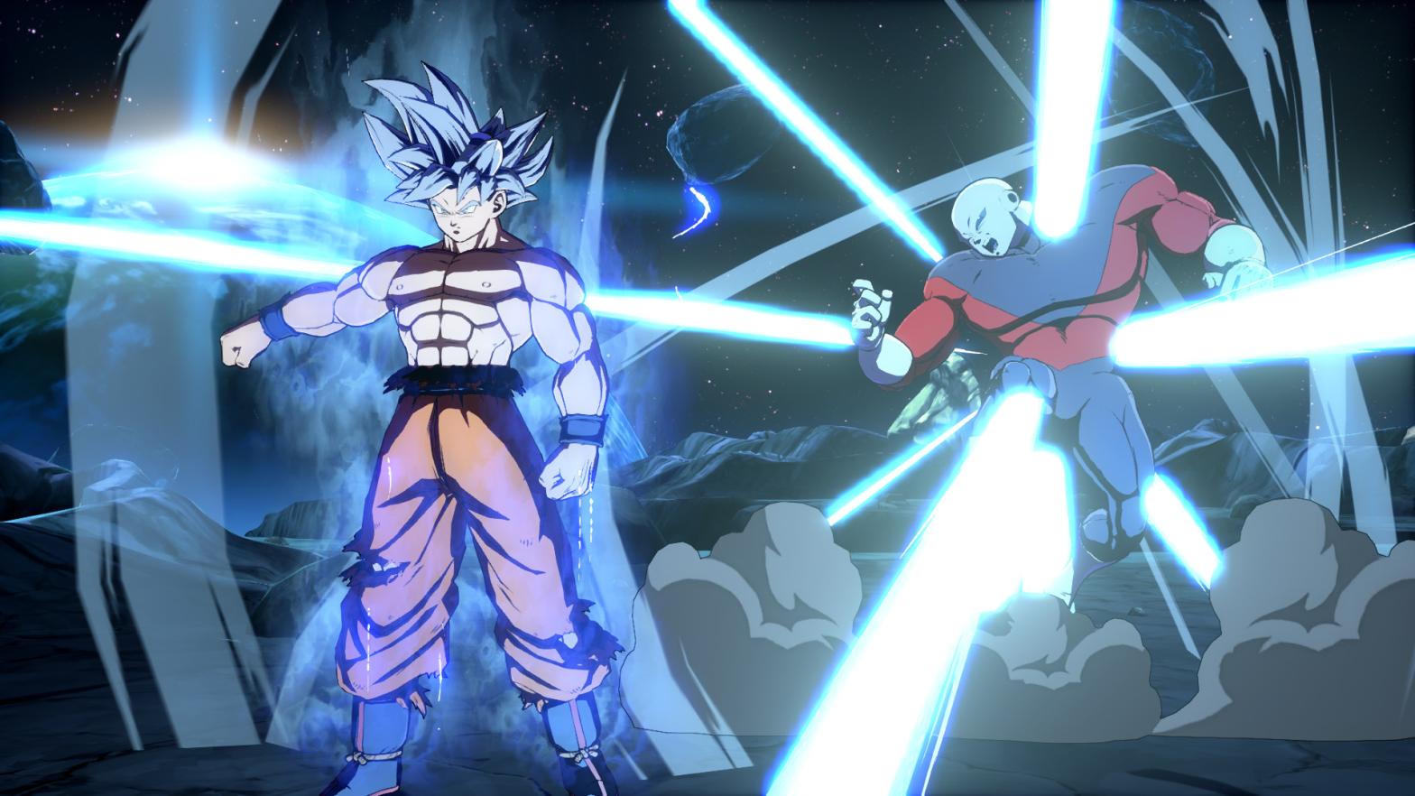 Poor Jiren disconnected from one too many online matches. (Screenshot: Bandai Namco)