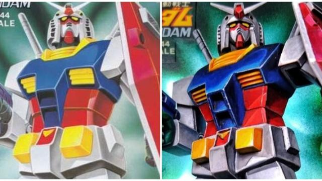 Recreating Gundam Box Art With Gundam Models